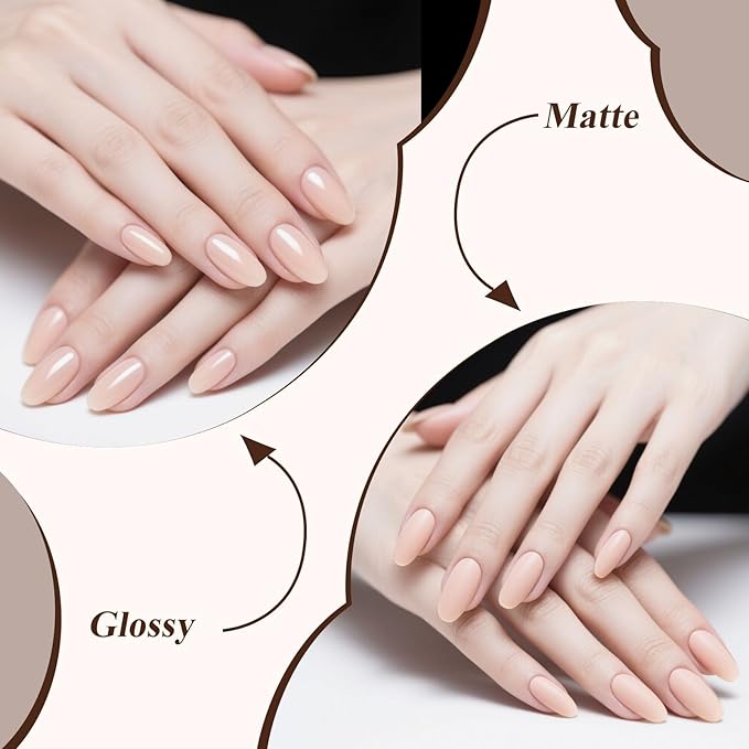 Artdone Gel Nail Polish Hema-free Solid Color light Nnude Color For All Seasons Neutral Soak Off LED Lamp Needed For Manicure Nail Art