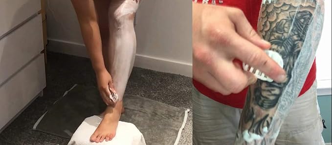 OmniShaver Shave Butter – Moisturizing Shaving Cream for Men & Women | Sensitive Skin Formula | Travel Size 6 oz | Aloe, Tea Tree & Shea Butter - Pack of 6