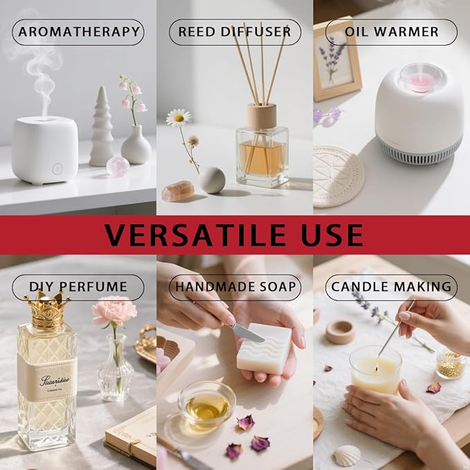 Apple Essential Oil, Apple Oil 16 Fl Oz 480 ML for Diffuser Humidifier Yoga Cleaning DIY Candle Soap Making Perfume Gift for Women Essential Oils