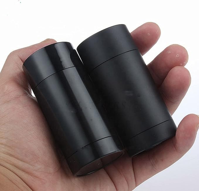10 Pack 30ml Empty Round Deodorant Containers 1 Oz Twist Up Filling Stick Deodorant Container Plastic Deodorant Bottles Refillable Lip Balm Tube for Lipstick Crayon Chapstick DIY Make Own