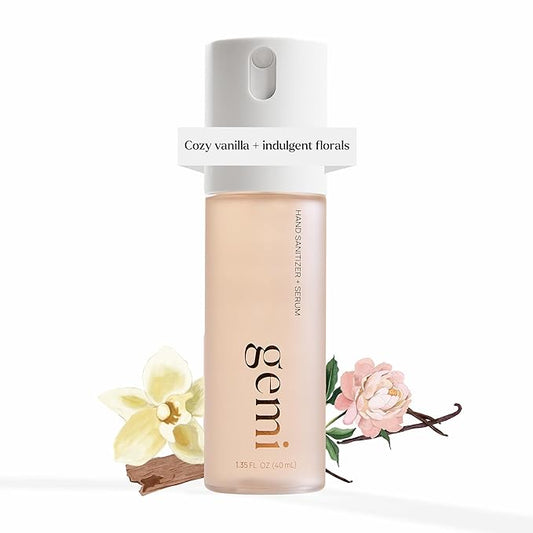 Hand Sanitizer + Serum™ | Elysium | Hydrating K-Beauty Formula with Centella, Vitamin B5 & Green Tea | Kills 99.9% of Germs | Fresh Scent with Lavender, Geranium & White Musk | 650 Sprays