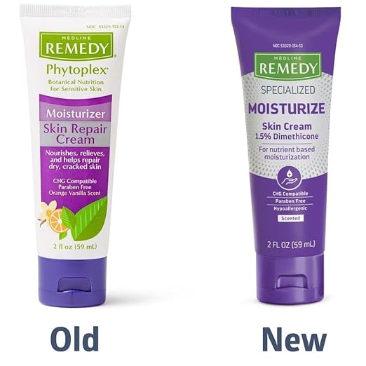 Medline Remedy Specialized Skin Cream (2 oz Tube), Scented, 1.5% Dimethicone, Nourishing Moisturizer for Dry Skin, Sulfate-Free, Paraben-Free, Hypoallergenic Body Cream, Daily Lotion for Dry Skin