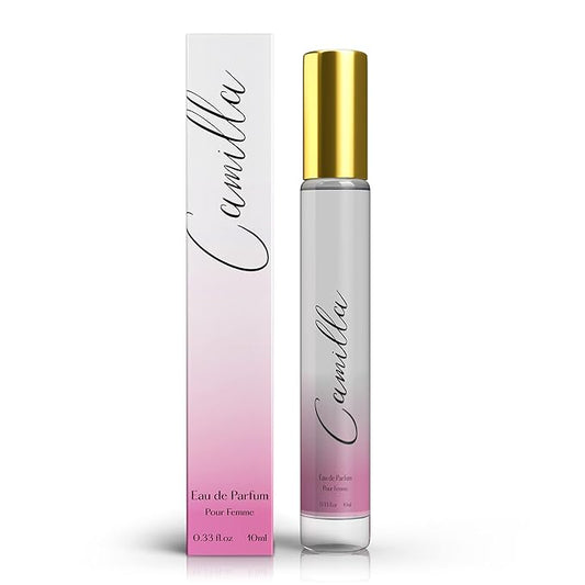 Perfume for Women Rollerball – INSPIRED by A WORLD RENOWED WOMEN'S PERFUME - Bergamot, Jasmine, Patchouli, Vanilla – Sweet, Floral, Sexy, Long-Lasting Eau De Parfum 10ml (0.33 fl oz)