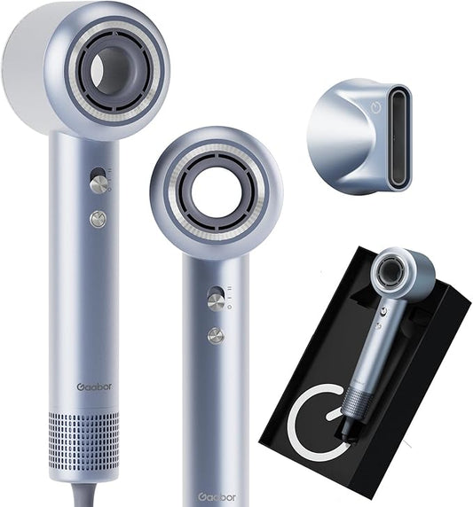 Hair Dryer, 130000 RPM Blow Dryer with Negative Ions,Lightweight Ionic Hairdryer with Magnetic Nozzle for Women and Men