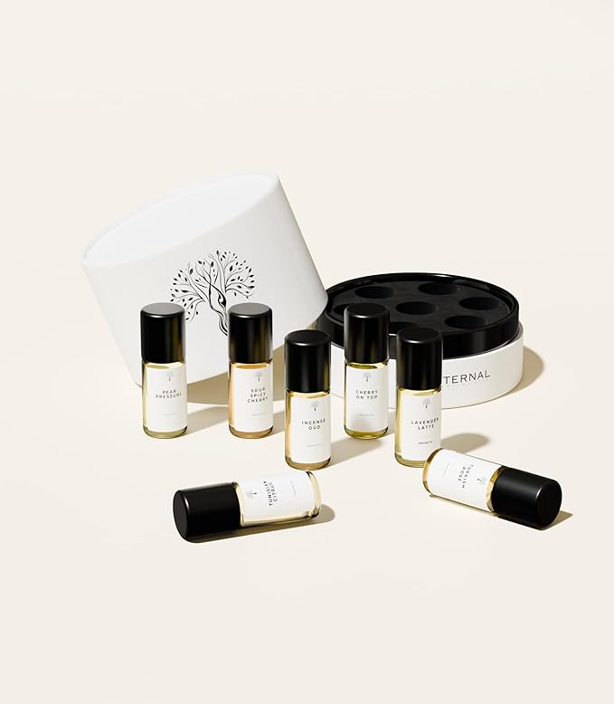 Eternal perfume oils - Discovery Set2 (7 x 5ml/1.18 fl. oz) - Testing Sampler Fragrances - Diverse Fragrance Collection - Inspired by Luxury Scents - Long-Lasting - Perfumes Sample Collection