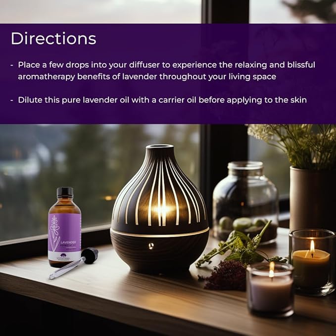 Scentinal Premium Essential Oil - 100% Pure, Natural & Authentic - Extra Large 4oz Bottle (120ml) with Eyedropper - Refreshing Aromatherapy Experience (4 oz / 120ml, Variety Pack)