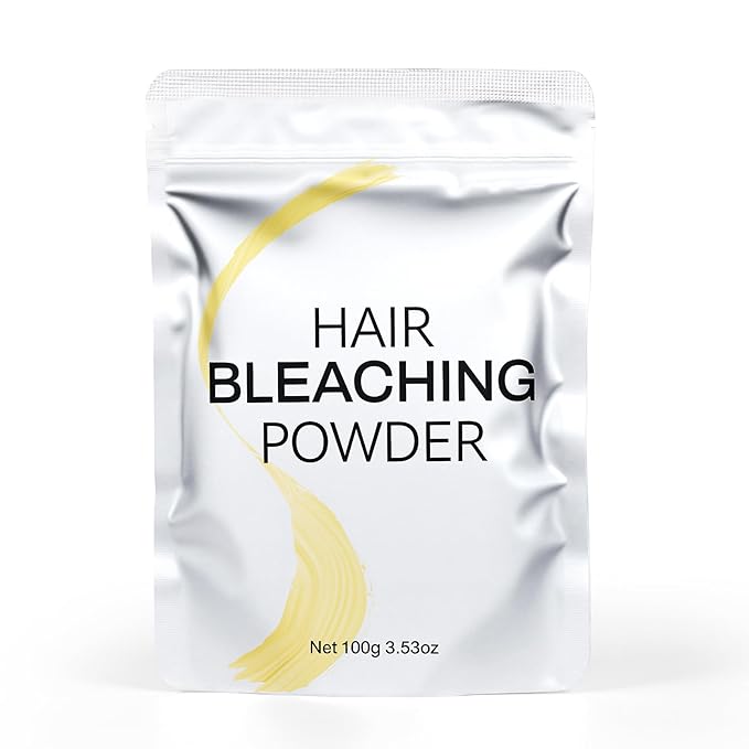 Hair Bleach, Bleach Powder for Hair, Professional Grade Blue Bleaching Powder, Up to 9 Levels of Lift for Hair Highlights & Lightening (100g/3.53oz)