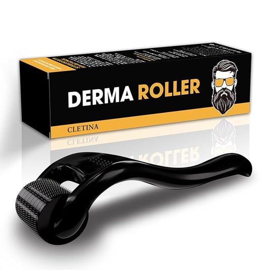 540 Titanium Derma Roller, Microneedle Roller for Men Women Home Use 0.25mm, Derma Skin Care Tool