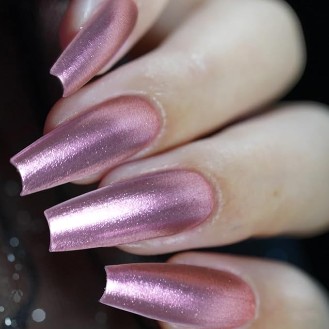 Major Dijit Quick Dry Nail Polish Purple Silver Summer Nail Lacquer for Nail Art Regular Nail Polish 0.41 fl oz.