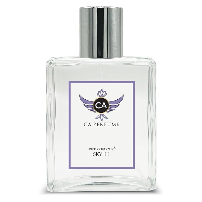 CA Perfume Impression of Sky 11 for Women and Men Eau De Parfum Woody Aromatic Scent Long Lasting Unisex Fragrance Signature Scent for Day and Night Wear 3.4 Fl Oz 100ml