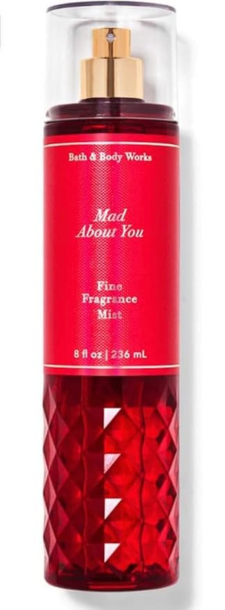 Bath & Body Works Fine Fragrance Body Spray Mist 8 fl oz / 236 mL (Mad About You) Packaging Varies