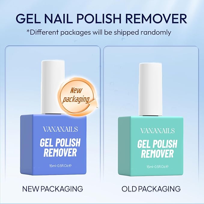 Gel Nail Polish Remover: Professional Gel Polish Remover for Gel Nail Polish Quickly Removes 3-5 Minute No Need for Foil Soaking or Wrapping - 15ML