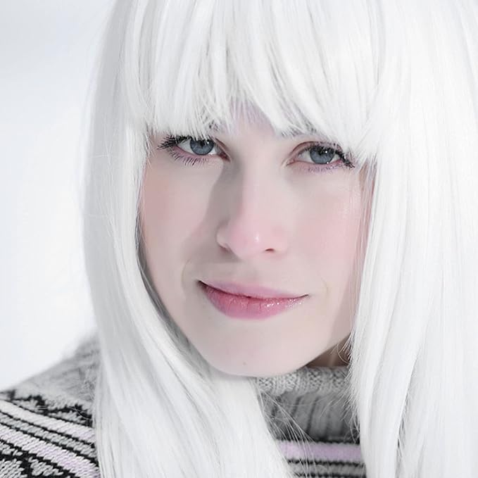 Christmas White Hair Spray Color, Hair Color Wax, 4.23 Ounces Natural Hair Wax Color, Washable Kids Women Temporary Hair Color Dye Clays Pomades for Parties, Cosplay, Role Playing, Halloween (White)