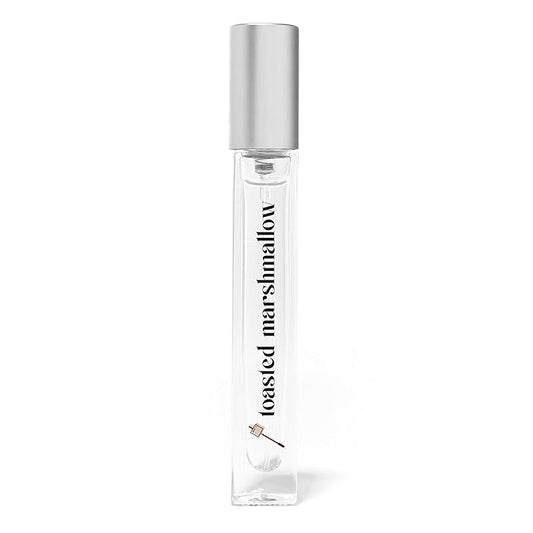 Just Juice Toasted Marshmallow - Vanilla Perfume for Women and Men - Gourmand Mini Travel Perfume with Caramel, Marshmallow, Amber Notes - 0.33 oz