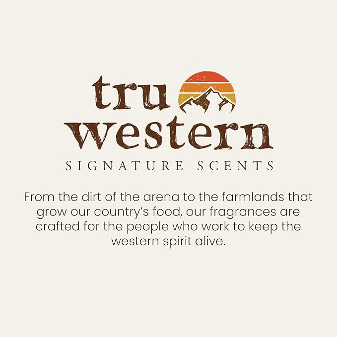 Cowboy Gunslinger Men’s Cologne by Tru Western, 3.4oz, Warm, Fresh Bergamot, Huckleberry & Sage Scent, Bold Masculine Fragrance with Leather & Tobacco, Long Lasting