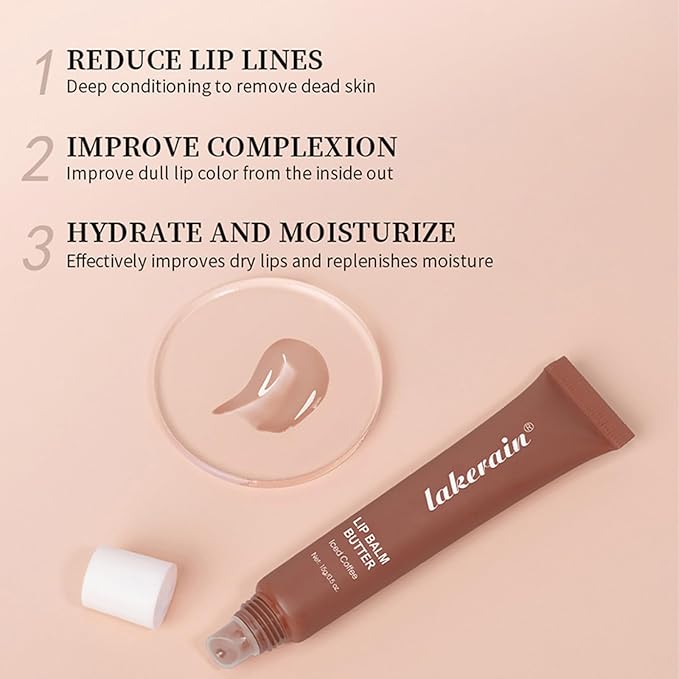 Petansy 4PCS Special Lip Balm - Conditioning Lip Mask and Lip Balm for Instant Moisture,Natural Ingredients Vegan Non-Sticky Lip Glowy Balm，Soothing Lip Care