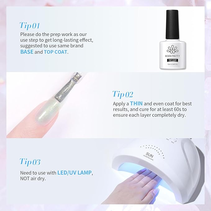 Born Pretty Jelly Gel Nail Polish Jelly Glitter Blue Gel Polish Shimmer Blue Natural Translucent Soak Off Gel Polish Nail Art DIY 15ML