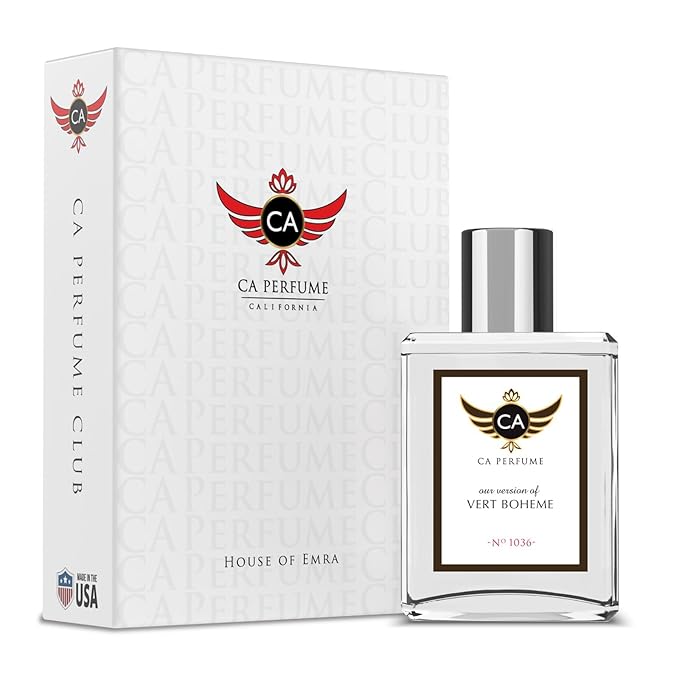 CA Perfume Impression of Vert Boheme for Women & Men Eau De Parfum Spray Long Lasting Floral Green Perfume (1.7 Fl Oz / 50ml)