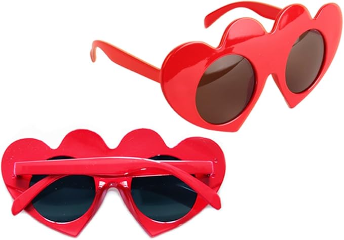 Funny Glasses Party Costume Masks, 12 Pack Cool Shaped Photo Booth Props Sunglasses