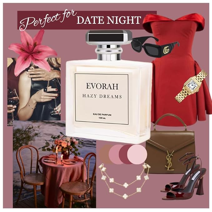 House Of Evorah Hazy dreams (3.38 fl oz) Women's Eau De Parfum | Skin friendly long lasting perfume I fruity perfume I Premium luxury fragrance