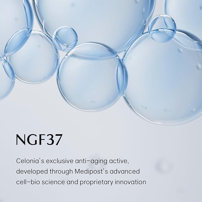 CELONIA Signature Bio Ampoule, Cell Growth Factors Face Serum, Bio Stem Cell Deep Repair Anti Aging Treatment, Reduce Fine Line & Wrinkles, Correcting Dark Spot & Redness, Minimizing Pores 35ml