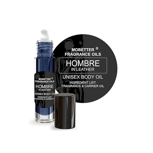 MOBETTER FRAGRANCE OILS Hombre In Leather Fragrance Body Oil for Unisex