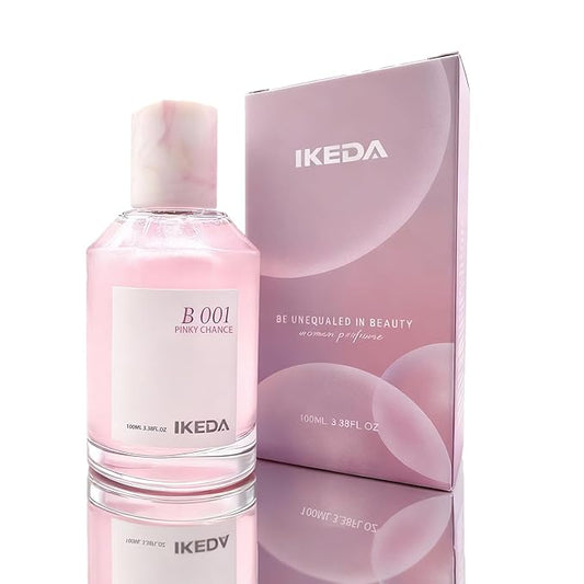 Women Perfume,Eau de Parfum 100ml Mini Bottle Long Lasting Fragrance, Jasmine,Rose,Myrtle Sandalwood Scents for Girl (Pink Meet)