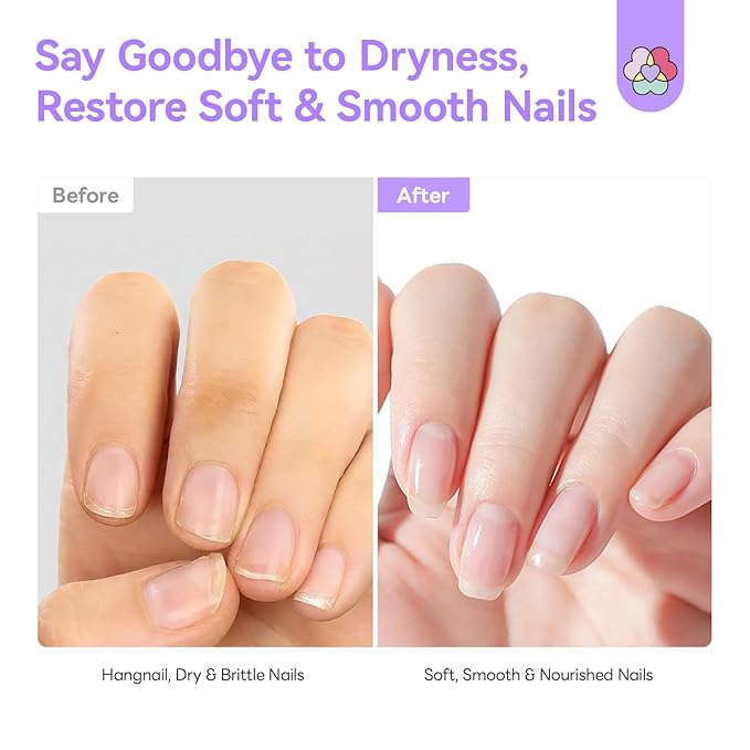 SAVILAND Natural Cuticle Oil Pen: 18 PCS Plant-Based Cuticle Oil for Nails Quick-Absorbing Nail Oil Pen with Vitamin E Deeply Repair Cuticle Softener For Damaged Dry Nails Nourish Skin Nail Care