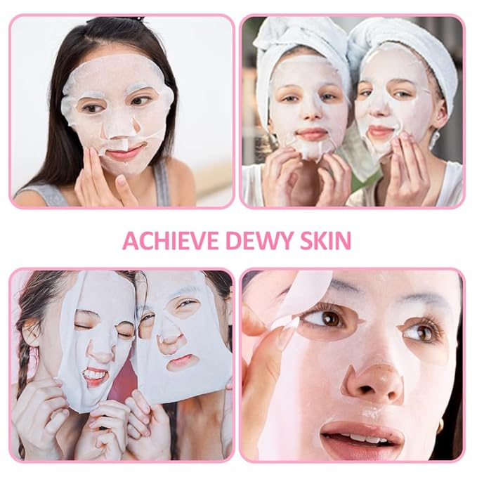 Kaely 10 Pack Variety Face Masks for Kids, Kids Face Mask Spa Day Kit Supplies, Spa Party Favors for Teens Girls Night, Sheet Facial Mask Skincare Gifts Set, Hydrating Soothe for All Skin Types, 04