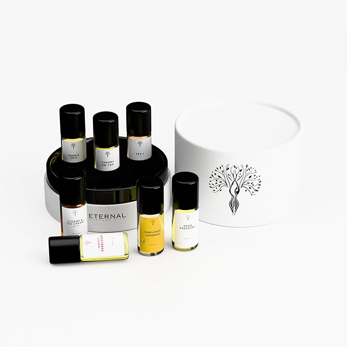 Eternal perfume oils - Discovery Set12 (7 x 5ml/1.18 fl. oz) - Testing Sampler Fragrances - Diverse Fragrance Collection - Inspired by Luxury Scents - Long-Lasting - Perfumes Sample Collection