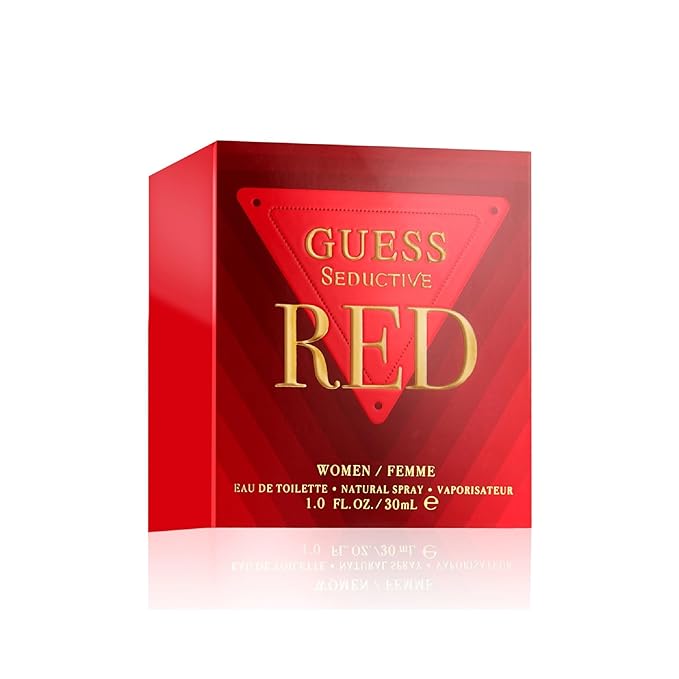 Guess Seductive Red Women/Femme Eau de Toilette Perfume Spray For Women, 1.0 Fl. Oz.
