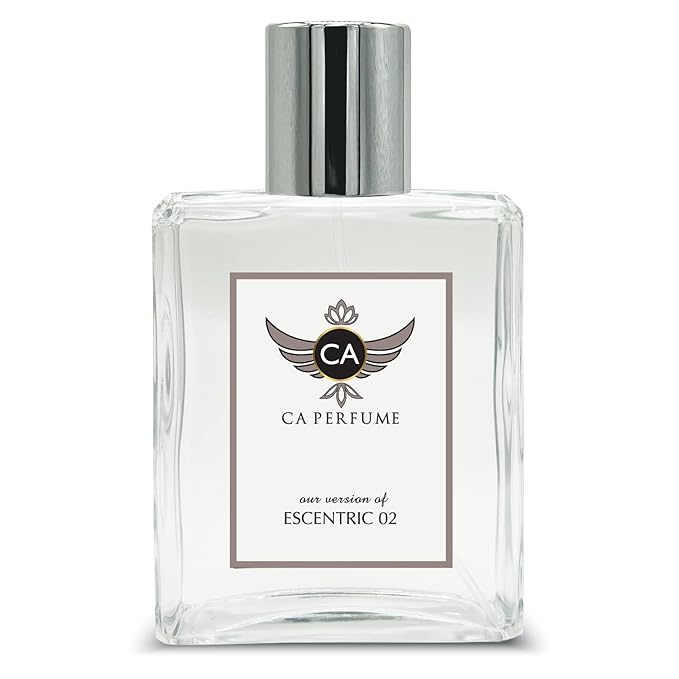 CA Perfume Impression of Escentric 02 For Women & Men Replica Fragrance Dupes Eau de Parfum Spray Bottle 3.4 Fl Oz/100ml-X1