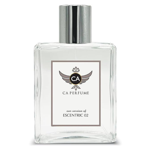 CA Perfume Impression of Escentric 02 For Women & Men Replica Fragrance Dupes Eau de Parfum Spray Bottle 3.4 Fl Oz/100ml-X1