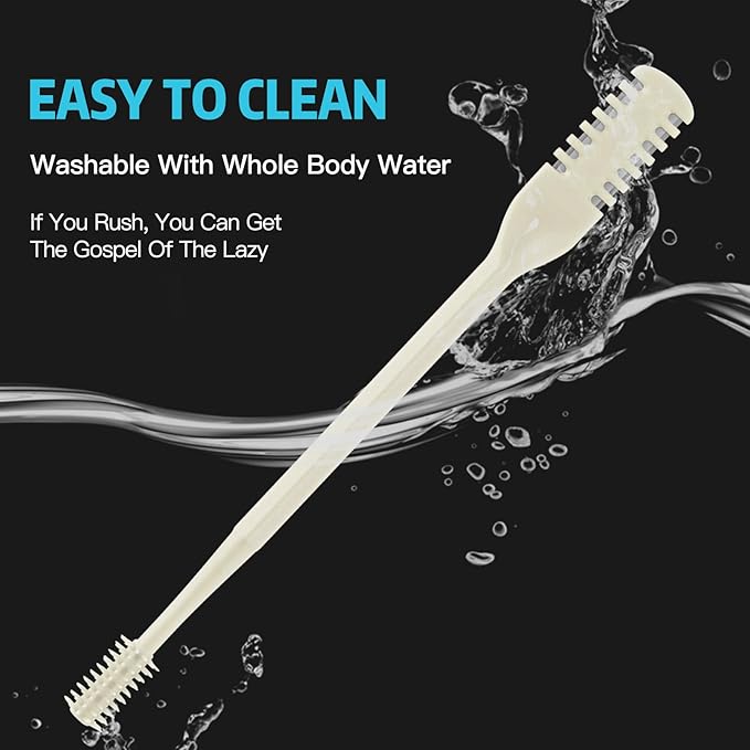 4Pcs 2-in-1 Nasal Hair Cutter, Double Sided Nose Hair Trimmer, 360° Nostril Hair Remover Tool, Manual Nose Knife with Soft Cleaning Brush for Men Women(Beige)