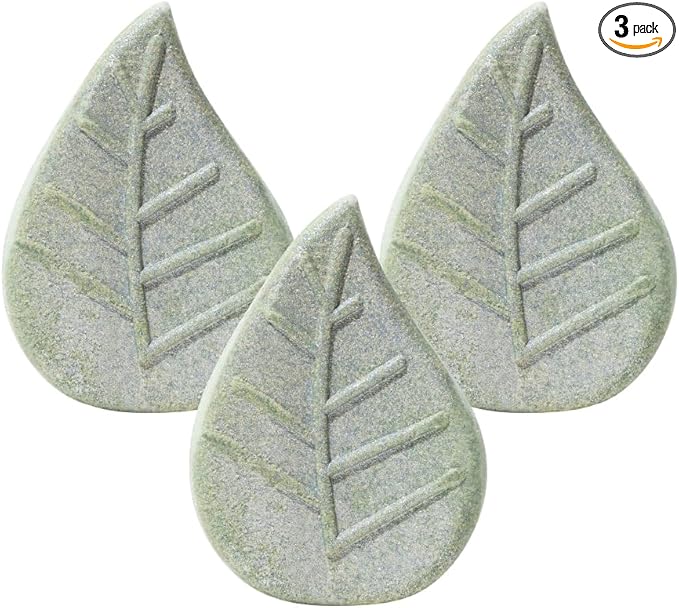 Pacha Soap Co. Bath Bombs - Vanilla & Sage Scent, Handcrafted, Nourishing & Moisturizing Fizzing Bath Frothers with Clean Ingredients, Non-Toxic, Dye and SLS-Free, Made in The USA, 3-Pack, 5 oz Each
