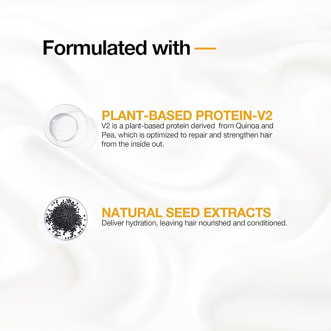 Keratin Hair Treatment Frizz Control Salon Smoothing Long Lasting Cream for All Frizzy Free Curly Dry Damaged - Professional Brazilian Complex Blowout Straightening For Silky Smooth - 3.4 Ounce