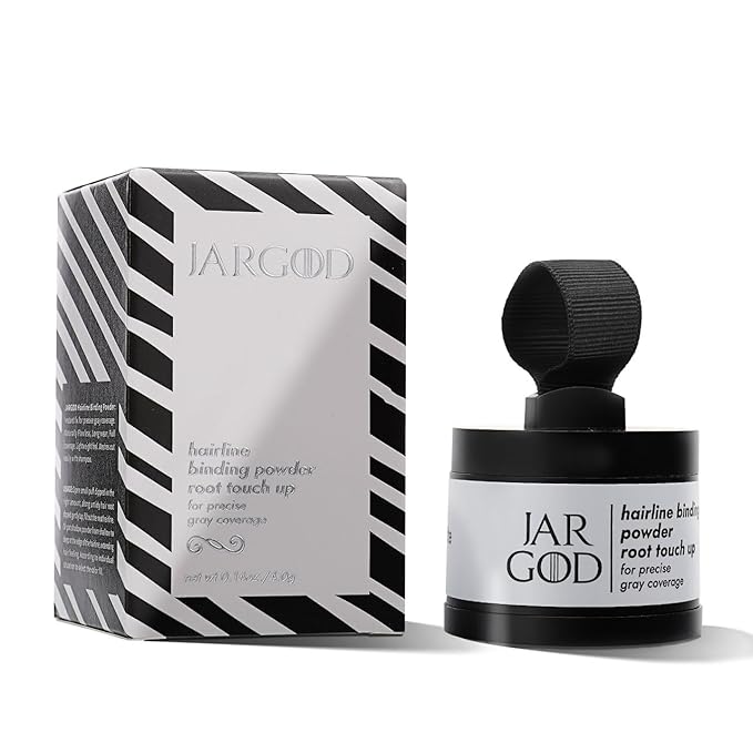 Root touch up powder Hairline Powder for root cover up temporary root concealing powder for Women & Men, for instant gray hair cover up (White, 0.14 Ounce (Pack of 1))