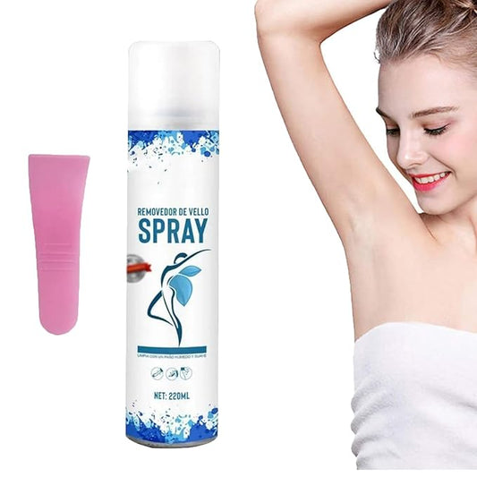 Removedor De Vello En Spray, Hair Removal Spray, Moisturizing & Gentle for Men and Women (1pcs)