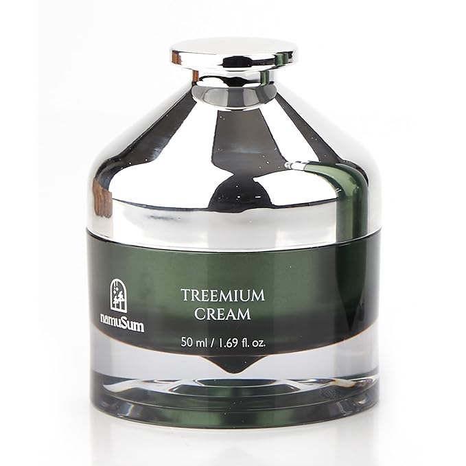 namuSum Treemium Cream, Overnight Moisture Barrier Repair Night Cream with Ceramide & Pine Extract, Niacinamide Anti-Dullness & Wrinkle Care, 1.69 fl oz