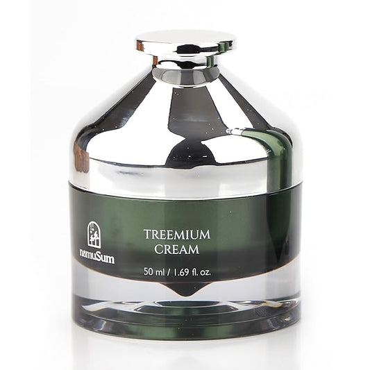 namuSum Treemium Cream, Overnight Moisture Barrier Repair Night Cream with Ceramide & Pine Extract, Niacinamide Anti-Dullness & Wrinkle Care, 1.69 fl oz