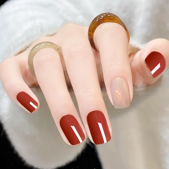 Major Dijit Quick Dry Nail Polish Saddle Brown Summer Nail Lacquer for Nail Art Regular Nail Polish 0.41 fl oz.