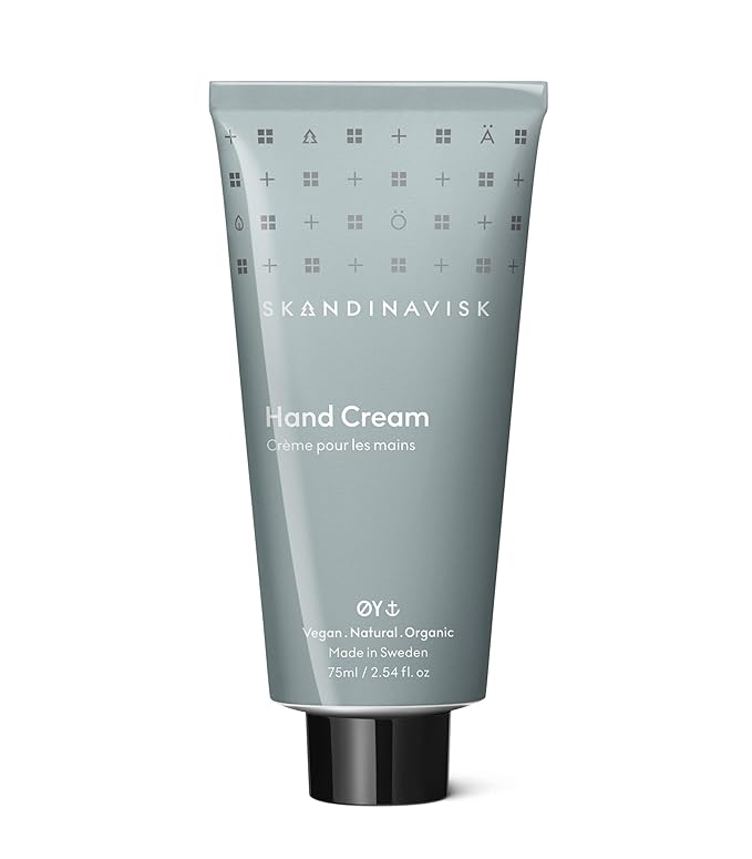 Skandinavisk ØY ‘Island’ Hand Cream, Scent Notes: Crabapple and Dog Rose, Water Mosses and Green Leaves. Vegan Forumla, 2.54 fl. oz.