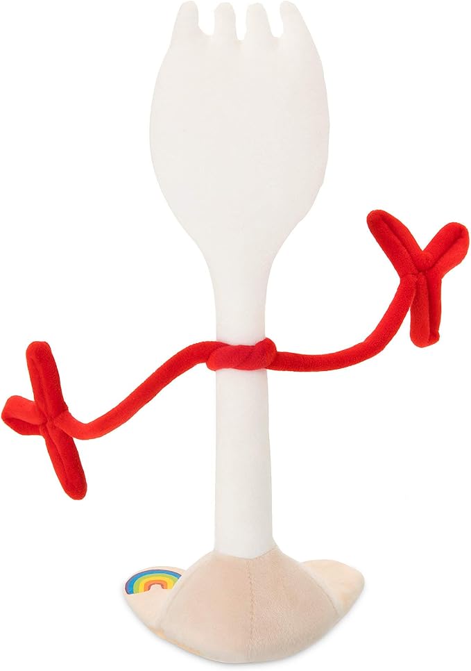 Disney Store Official Toy Story Plush, Forky, Iconic Cuddly Toy Character with Embroidered Eyes and Soft Plush Features, Suitable for All Ages