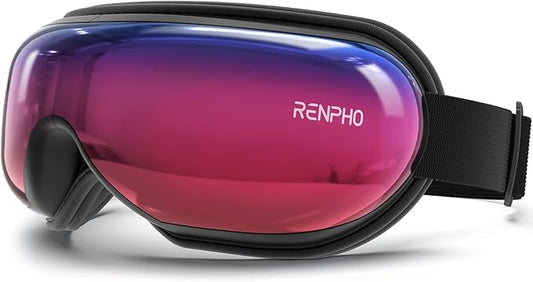 RENPHO Eyeris 1 Eye Massager with Heat, Christmas Birthday Gifts for Women Men Mom Dad Her Him, FSA Eligible HSA Eye Mask for Migraine, Smart Sleep Mask for Dry Eyes Relax, Reduce Strain
