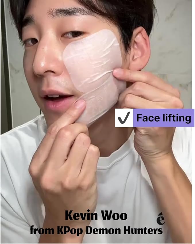 MEDIHEAL Toner Pads [PDRN] - Stretchable Lifting Pads with Squalane and Glutathione for Total Skin Care - Plant Based Rose PDRN - Wrinkle & Pore Care - Vegan Stretchable Lifting Fabric (100 Count)