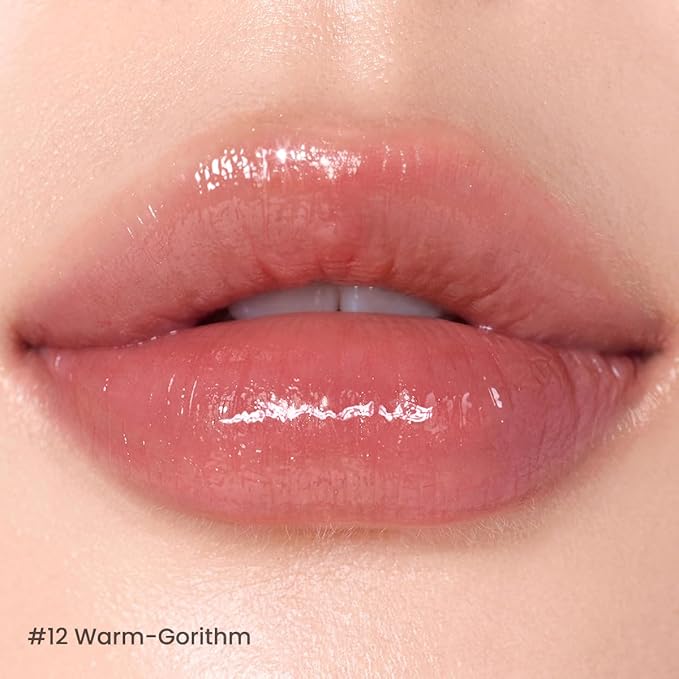 Peripera Ink Mood Glowy Tint | Lip-Plumping, Naturally Moisturizing, Lightweight, Glow-Boosting, Long-Lasting, Comfortable, Non-Sticky, No White Film (012 WARM-GORITHM)