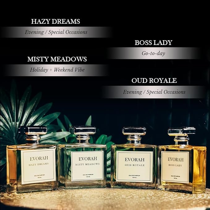 House of Evorah Hazy Dreams Eau De Parfum for Women (.8 fl oz) – Long Lasting Fruity Perfume | Skin-Friendly Luxury Fragrance & Body Mist for Women