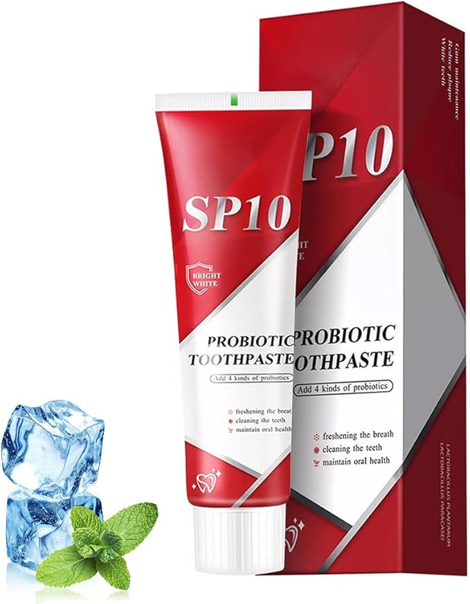 SP 10 Probiotic Whitening Toothpaste - Enhance Oral Health with SP 10 Toothpaste for Brighter, Healthier Teeth