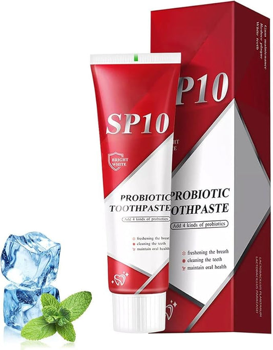 SP 10 Probiotic Whitening Toothpaste - Enhance Oral Health with SP 10 Toothpaste for Brighter, Healthier Teeth