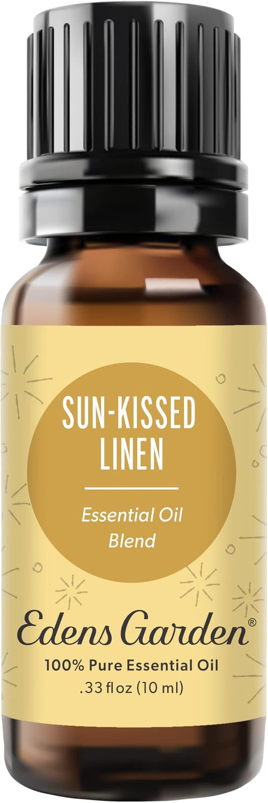 Edens Garden Sun-Kissed Linen Essential Oil Blend- 100% Pure Premium Grade, Undiluted, Natural, Therapeutic, Aromatherapy, The Best for Diffusing, Candle, Laundry, Humidifiers 10 ml (.33 fl oz)